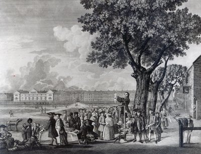 Enthusiasm Displayed, engraved by Robert Pranker, 1765 by John Griffiths